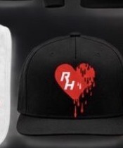 RH Heart hat